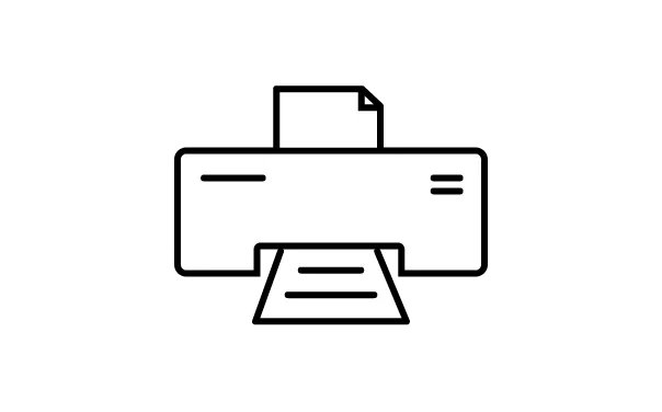 プリンターのイラスト